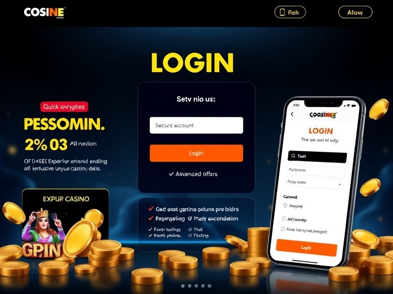 Your ultimate guide to online casino logins, offering expert insights on secure account access, game variety, and top-rated platforms. Learn how to log in safely and enjoy trusted gambling experiences.